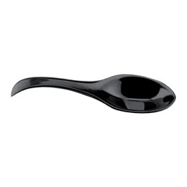 Tasting Spoon PS "Single-Dose" Black 12 cm (30 Units) 