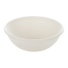 Sugarcane Mini Bowl Round Shape White 8x5cm (50 Units)