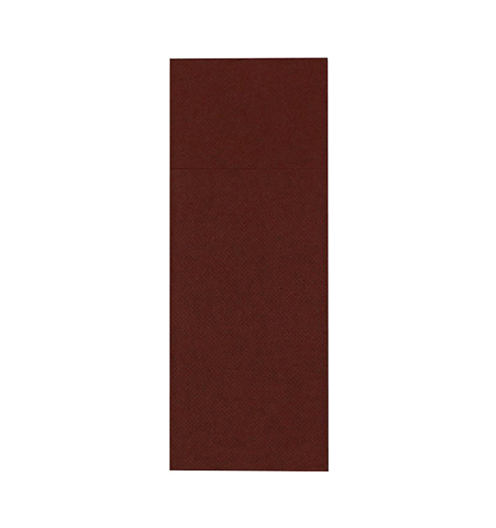 Pocket Fold Paper Napkins Brown 32x40cm (30 Units) Pocket Fold Paper Napkins Brown 32x40cm (30 Units)