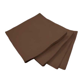 Paper Napkin Micropoint Brown 20x20cm 2C (100 Units) 