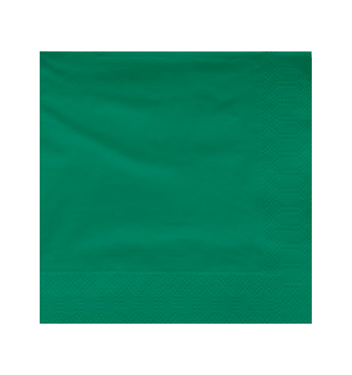 Paper Napkin Edging Green 25x25cm 2C (3400 Units) Paper Napkin Edging Green 25x25cm 2C (3400 Units)