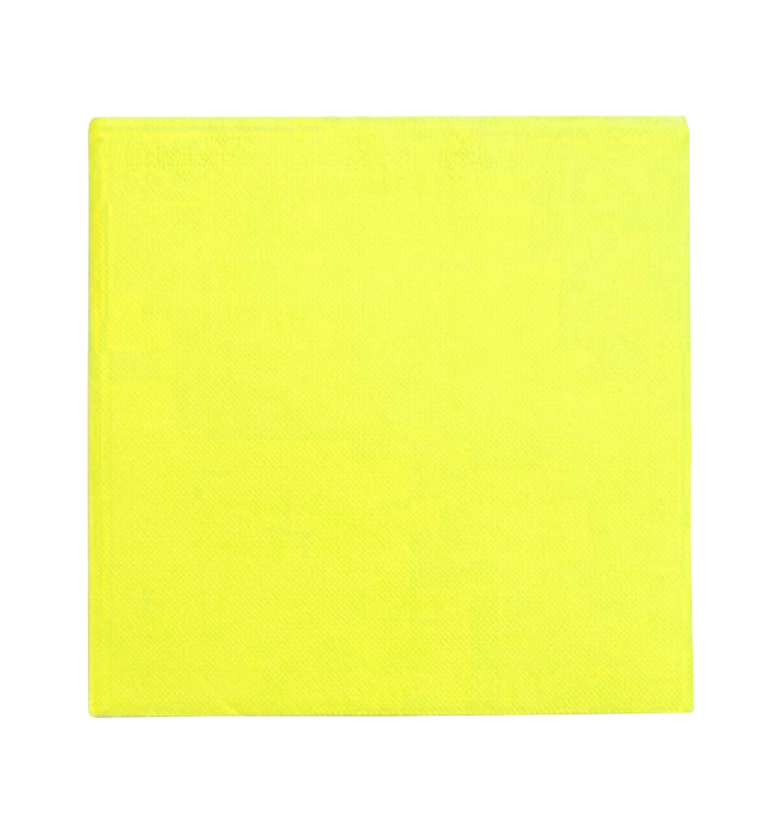 Paper Napkin Yellow 25x2cm (50 Units) Paper Napkin Yellow 25x2cm (50 Units)