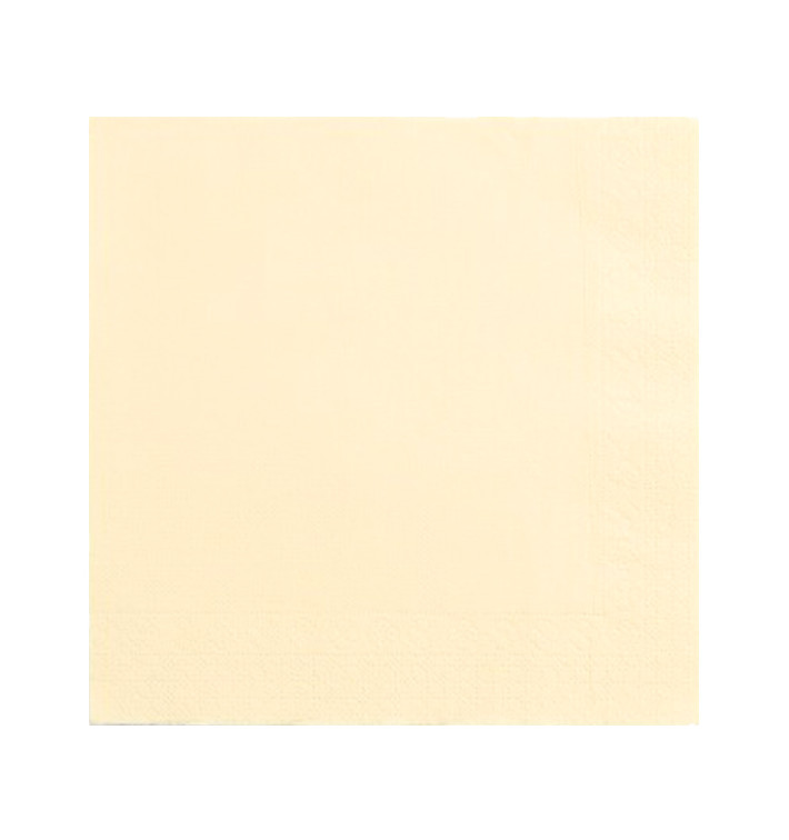 Paper Napkin Double Point Cream 2C 33x33cm (1200 Units) Paper Napkin Double Point Cream 2C 33x33cm (1200 Units)