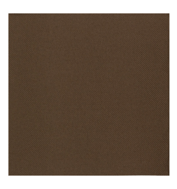 Paper Napkin Double Point Brown 2C 33x33cm (50 Units) 