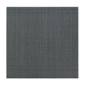 Paper Napkin Double Point 40x40cm "Between Lines" Black (50 Units) 