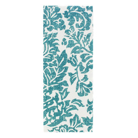 Pocket Fold Airlaid Napkins "Versalles" Turquoise 32x40cm 55g/m² (40 Units) 