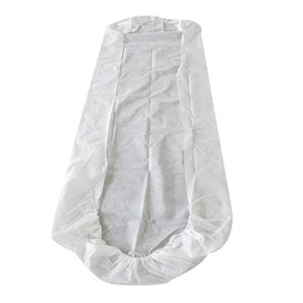 Disposable Plastic Bed Sheet Adjustable PP "TST" "SMS" 140x240cm (100 Units)
