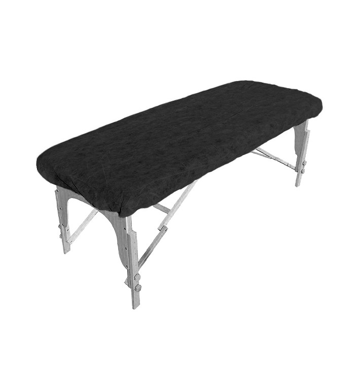 Disposable Plastic Bed Sheet Adjustable Plus PP "TST" Black 95x220cm (1 Unit) Disposable Plastic Bed Sheet Adjustable Plus PP "TST" Black 95x220cm (1 Unit)