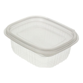 Plastic Hinged Deli Container Microwavable PP 250ml (50 Units) 