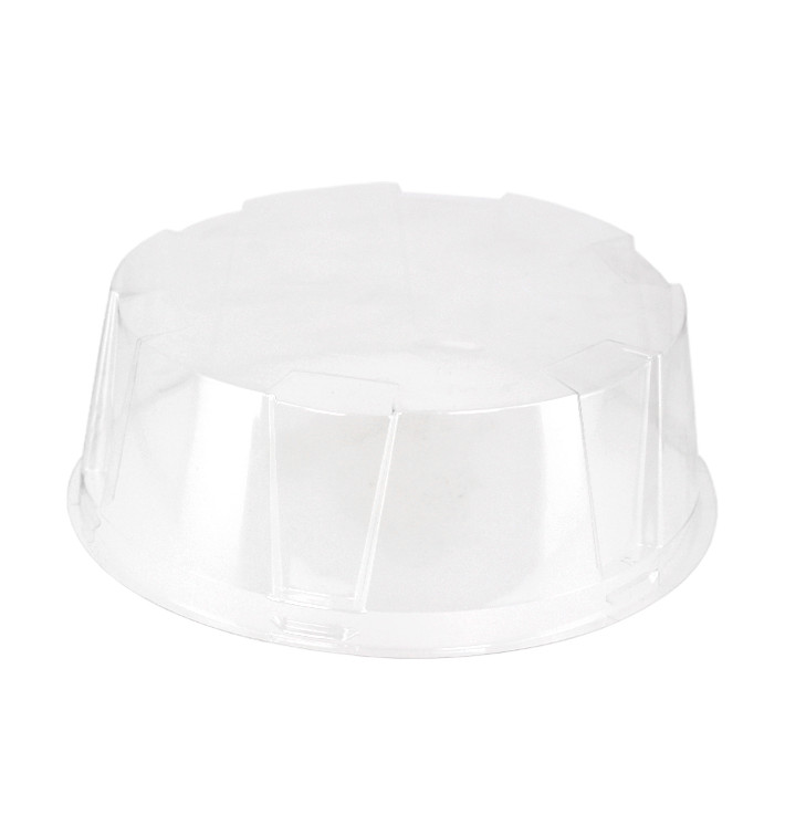 Lid for Cake Container APET Ø18x6cm (35 Units) Lid for Cake Container APET Ø18x6cm (35 Units)