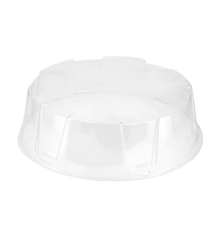 Lid for Cake Container APET Ø21,5x8cm (180 Units) Lid for Cake Container APET Ø21,5x8cm (180 Units)