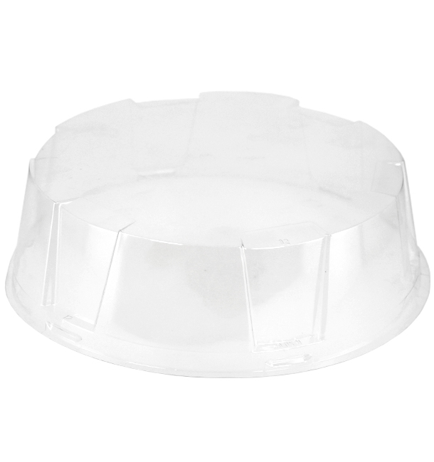 Lid for Cake Container APET Ø28,5x8cm (120 Units)
