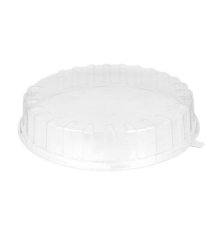 Lid for Cake Container APET Ø31x6cm (15 Units) Lid for Cake Container APET Ø31x6cm (15 Units)