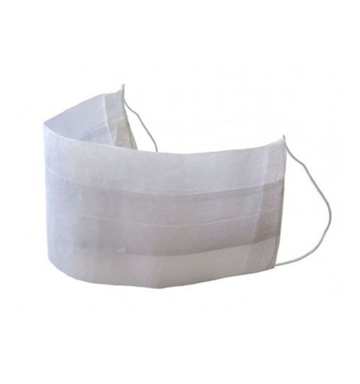 Disposable Paper Surgical Mask Simple 1 layer (100 Units) Disposable Paper Surgical Mask Simple 1 layer (100 Units)
