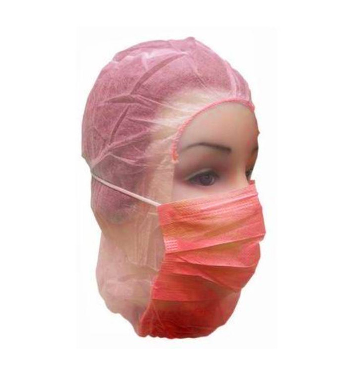 Disposable Surgeon Hood PP Red (50 Units) Disposable Surgeon Hood PP Red (50 Units)