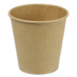 Paper Cup 3 Oz/100ml Kraft-Kraft Ø5,8cm (1.500 Units)