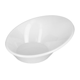 Tasting Plastic Bowl Durable SAN "Sodo" White 40ml (6 Units) 