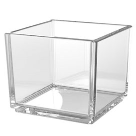 SAN "Cube" Durable Tasting Bowl Transparent 65ml (6 Units) 