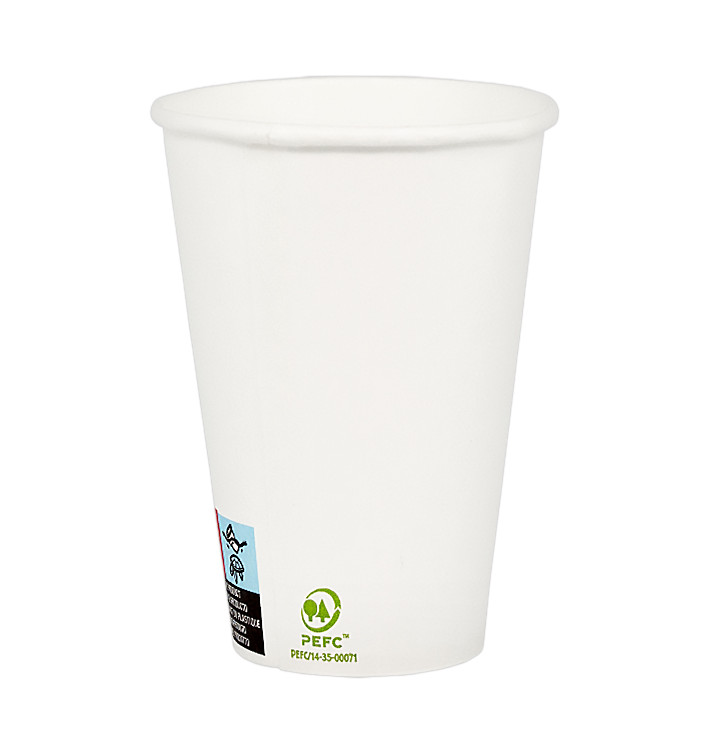 Paper Cup White 12Oz/385ml Ø9,0cm (1000 Units)