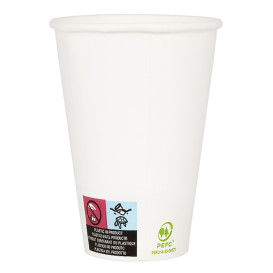 Paper Cup White 12Oz/385ml Ø9,0cm (1000 Units)