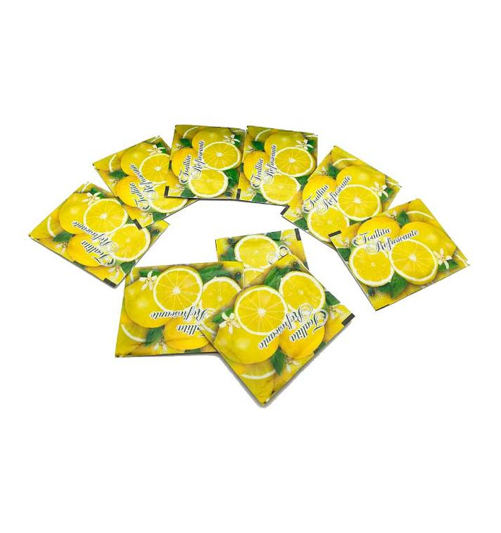 Lemon Refreshing Wipes "Lemons" motif (100 Units) Lemon Refreshing Wipes "Lemons" motif (100 Units)