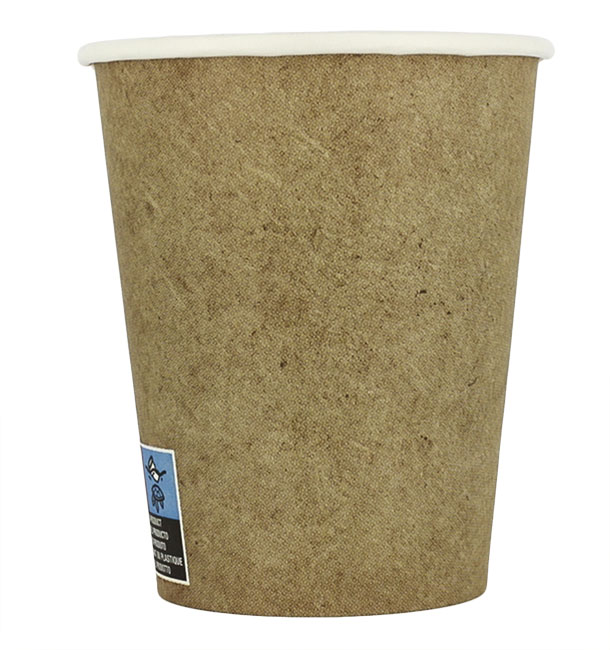 Paper Cup Kraft 9Oz/280 ml Ø8,0cm (50 Units) 