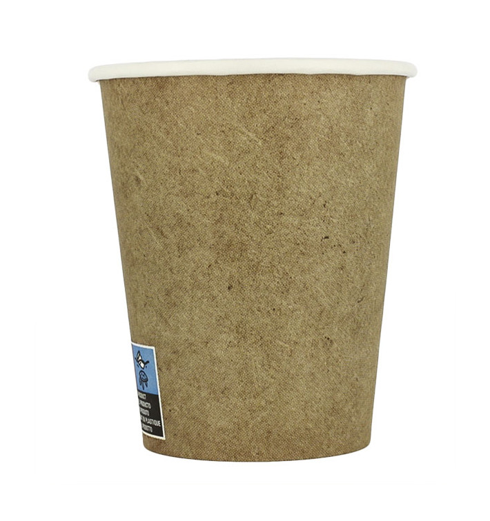 Paper Cup Kraft 9Oz/280 ml Ø8,0cm (50 Units) Paper Cup Kraft 9Oz/280 ml Ø8,0cm (50 Units)