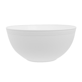 Bowl Reusable Durable PP Mineral White 2l Ø20cm (1 Unit)