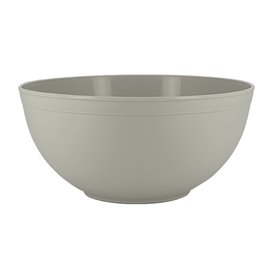 Bowl Reusable Durable PP Mineral Grey 2l Ø20cm (1 Unit)