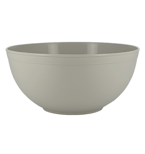 Bowl Reusable Durable PP Mineral Grey 2l Ø20cm (36 Units)