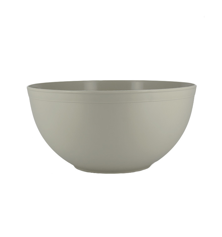 Bowl Reusable Durable PP Mineral Grey 3,35l Ø23,5cm (1 Unit) Bowl Reusable Durable PP Mineral Grey 3,35l Ø23,5cm (1 Unit)