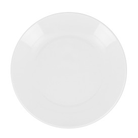 Reusable Plate Durable CPET Stoven White Ø17,5cm (54 Units)