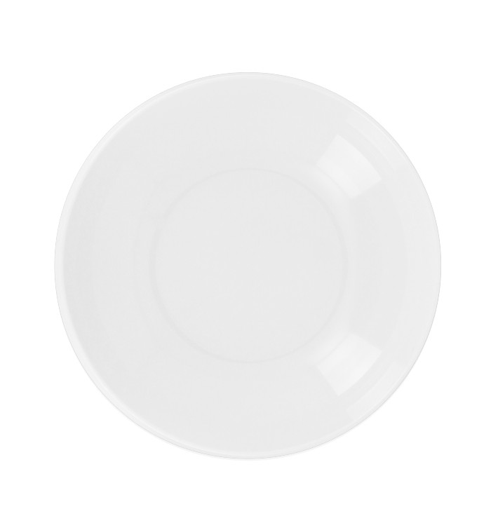 Reusable Plate Durable CPET Stoven White Ø19cm (6 Units) Reusable Plate Durable CPET Stoven White Ø19cm (6 Units)