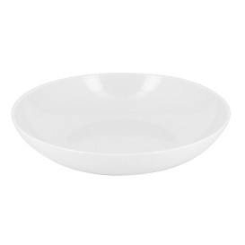 Reusable Plate Durable CPET Stoven White Ø19cm (6 Units)