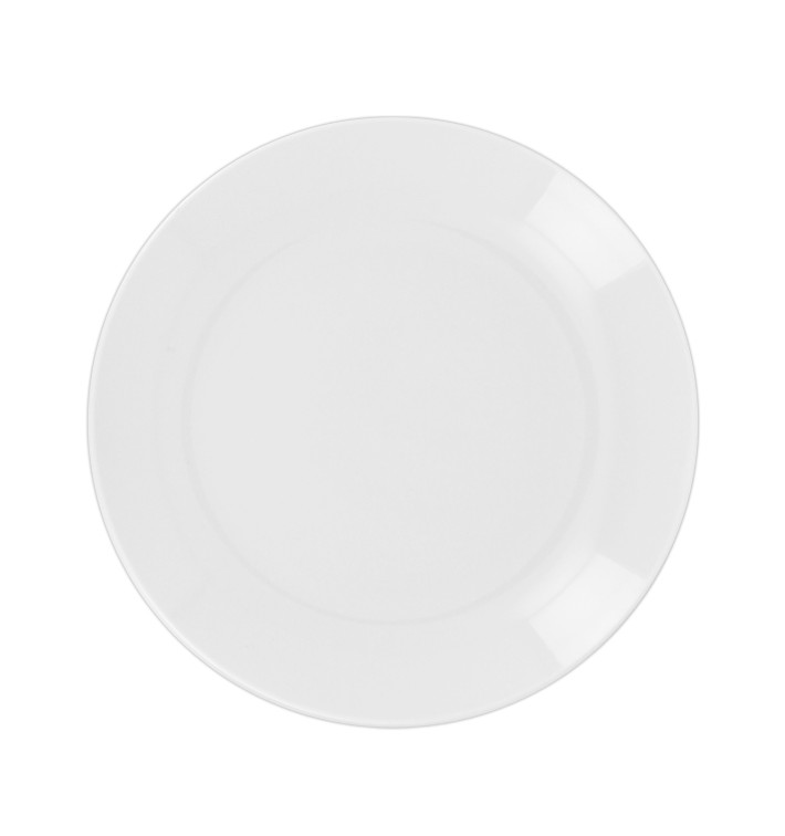 Reusable Plate Durable CPET Stoven White Ø22,5cm (54 Units) Reusable Plate Durable CPET Stoven White Ø22,5cm (54 Units)