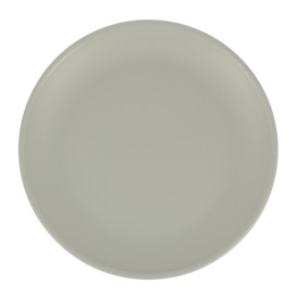 Reusable Plate Durable PP Mineral Grey Ø23,5cm (54 Units)