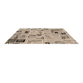 Paper Food Wrap Grease-Proof "Times" Kraft 28x34cm (1000 Units) 