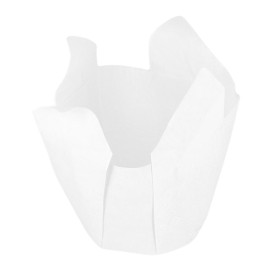 Cupcake Liner Tulip shapeWhite Ø5x5/8cm (2000 Units)