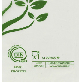 Plastic Bag Home Compost “Be Eco!” 16x24cm (5.000 Units)