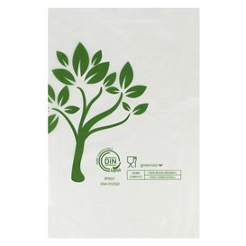 Plastic Bag Home Compost “Be Eco!” 16x24cm (100 Units)