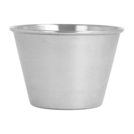 Sauce Cup Stainless 120ml (12 Units)