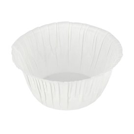 Cupcake Liner White 4,9x3,8x7,5cm (1800 Units)