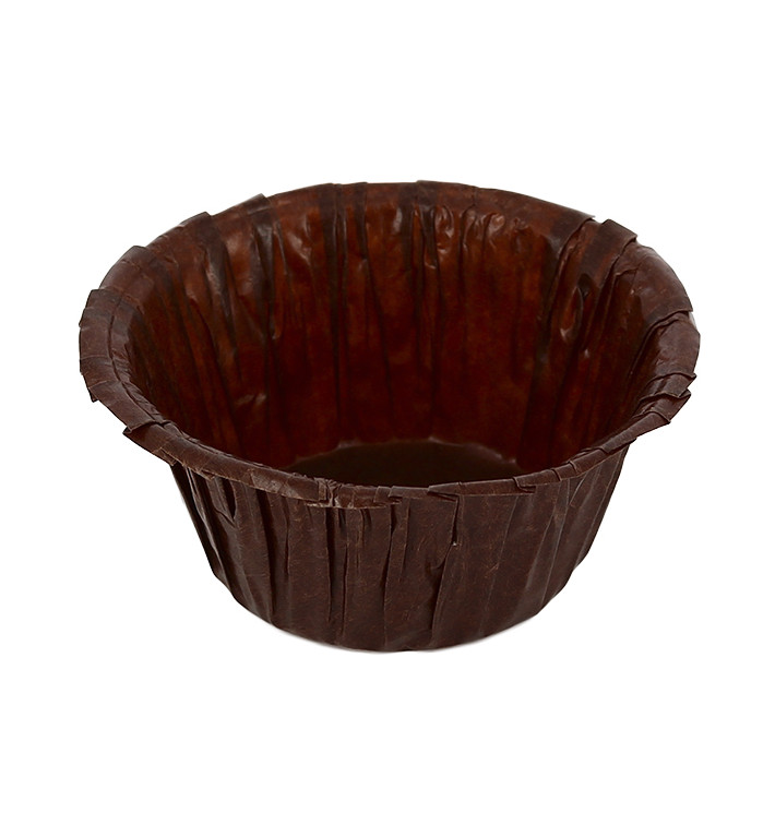 Cupcake Liner Brown 4,9x3,8x7,5cm (500 Units) Cupcake Liner Brown 4,9x3,8x7,5cm (500 Units)