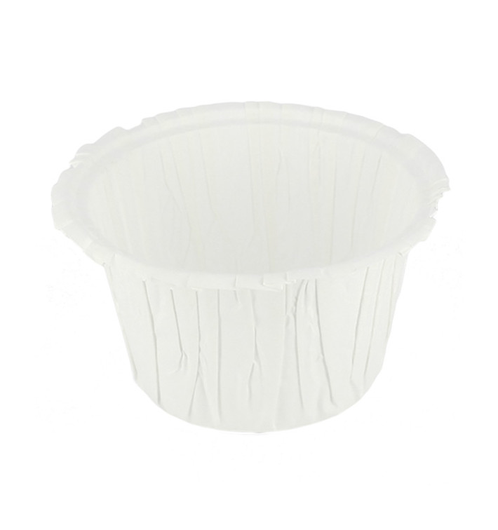 Cupcake Liner White 4,7x3,8x6cm (3300 Units) Cupcake Liner White 4,7x3,8x6cm (3300 Units)
