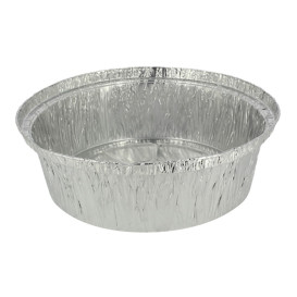 Foil Pan for Roast Chicken Round Shape 1400ml (500 Units)