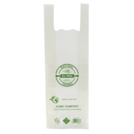 Bread T-shirt bag Translucent 30x60cm 14µm (2.000 Units) 