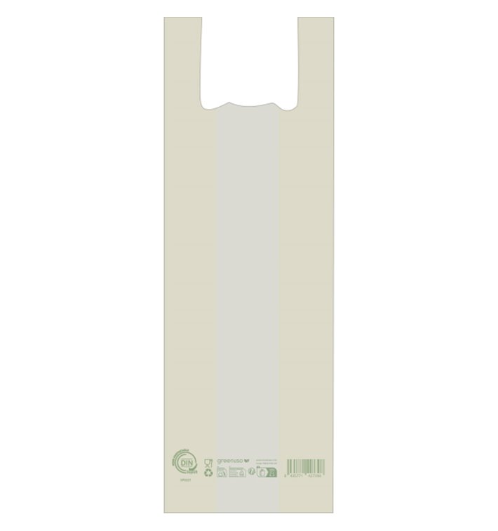 Bread T-shirt bag Translucent 30x60cm 14µm (2.000 Units) 