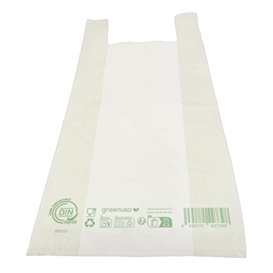 Bread T-shirt bag Translucent 30x60cm 14µm (100 Units)