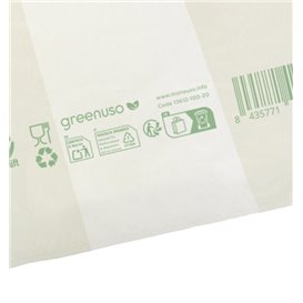 Bread T-shirt bag Translucent 30x60cm 14µm (100 Units)