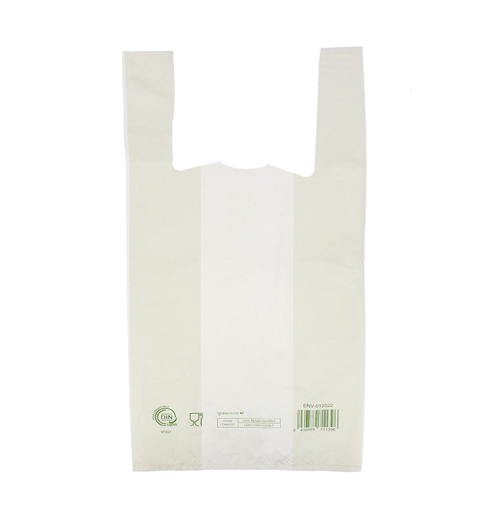 Plastic T-Shirt Bag Home Compost “Classic” 35x45cm (1.000 Units) Plastic T-Shirt Bag Home Compost “Classic” 35x45cm (1.000 Units)